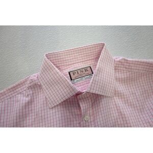 Thomas Pink | Shirts | Euc Thomas Pink Blue And Pink Striped Dress Shirt